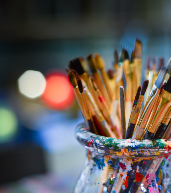 Pinceaux de peinture