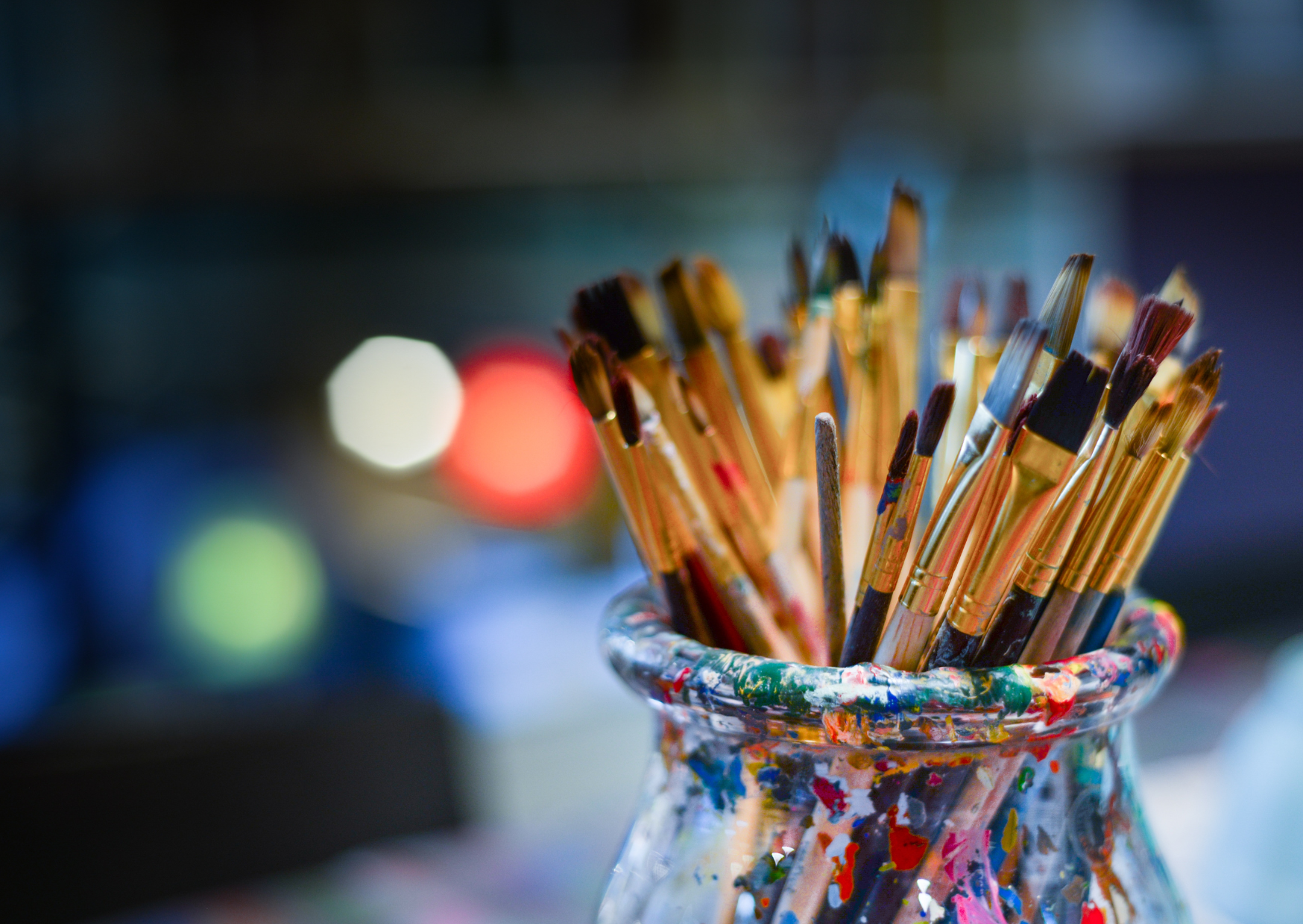 Pinceaux de peinture