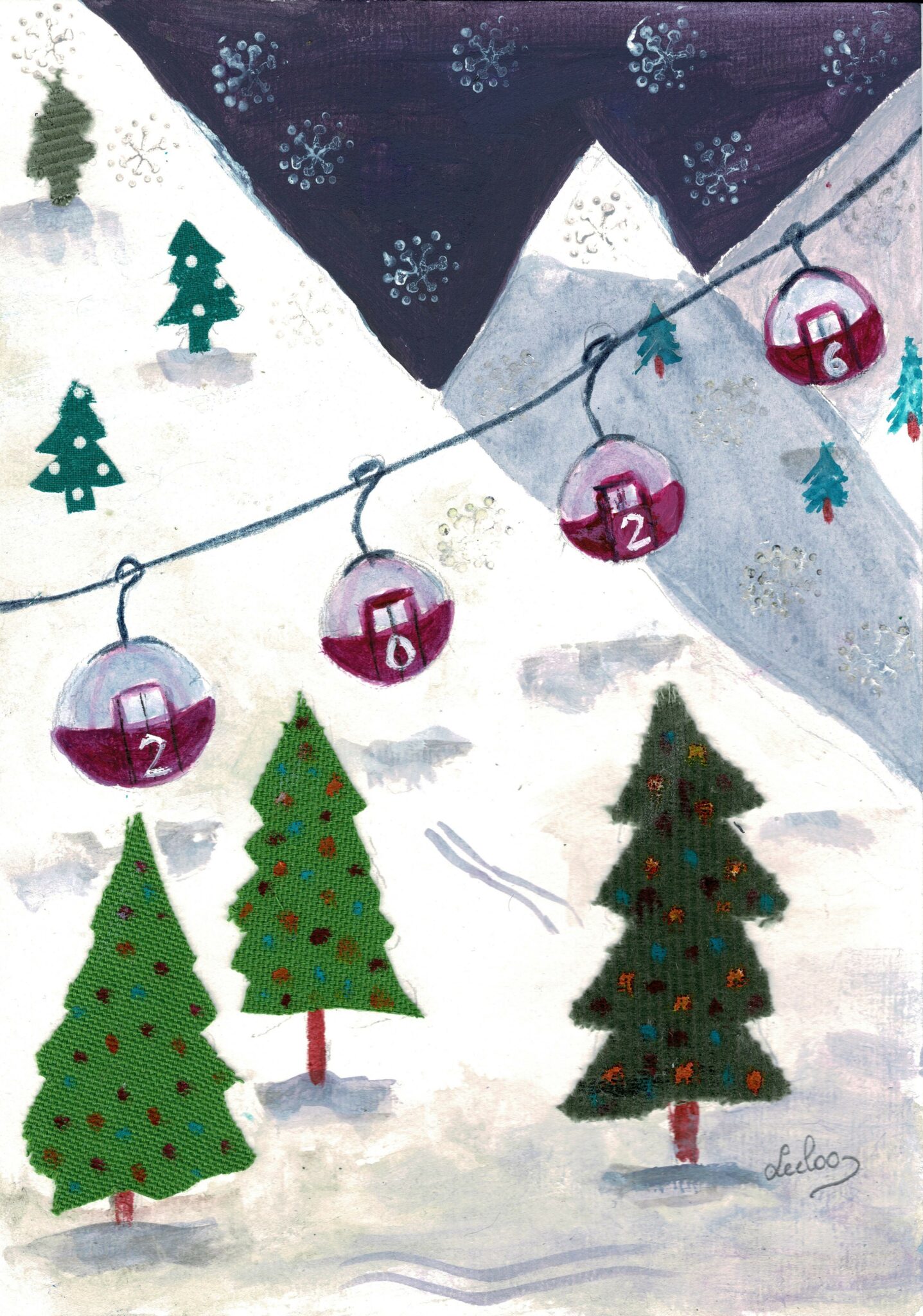 Montée en téléphérique